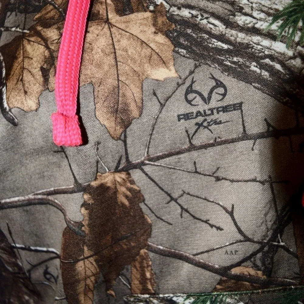 Like new REAL TREE camo hoodie